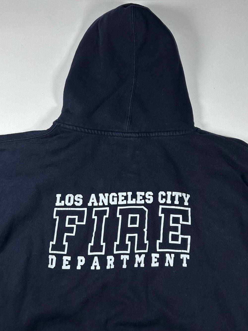 Los Angeles City Fire Department Hoodie Men’s XXL 2XL Navy Blue LAFD Official